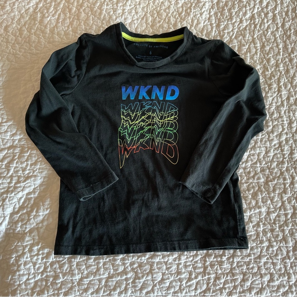 Rockets of Awesome WKND Tee Boys Size 6